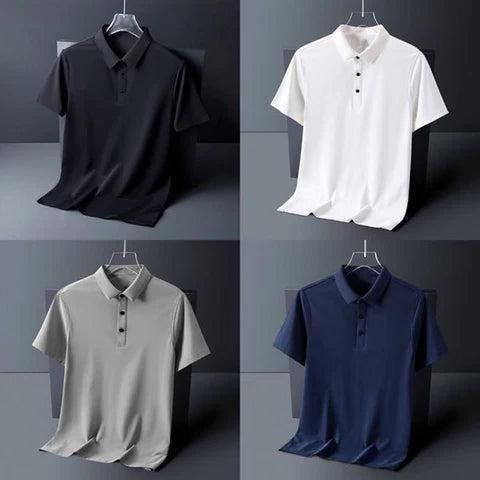 Matte Men's Polo T-Shirt (Pack Of 4)